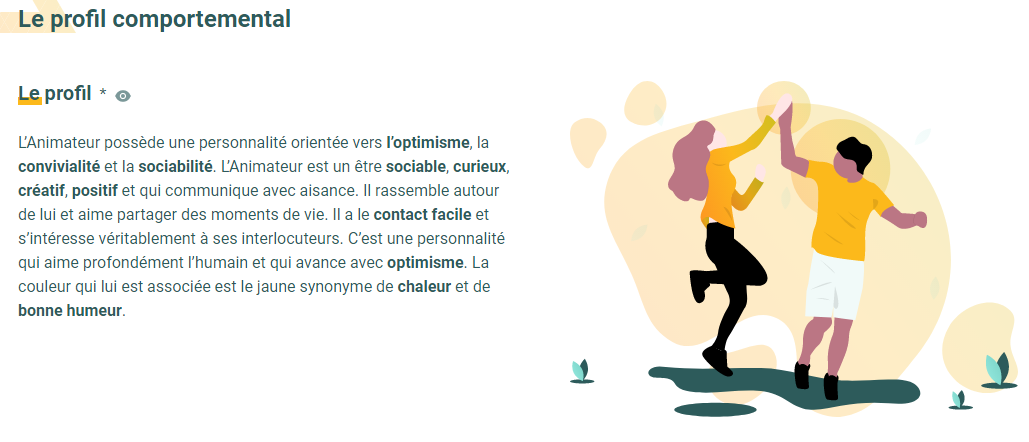 Profil comportemental